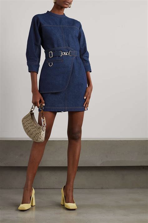 fendi kleider|fendi denim dresses.